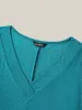 Stretchy Textured Relaxed-Fit Plain Top sold by Bloomchic