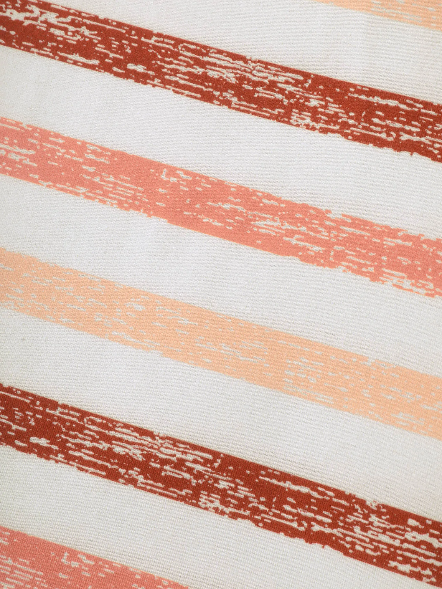 Colorful Stripes Stretchy Crewneck T-Shirt sold by Bloomchic product image thumbnail 5