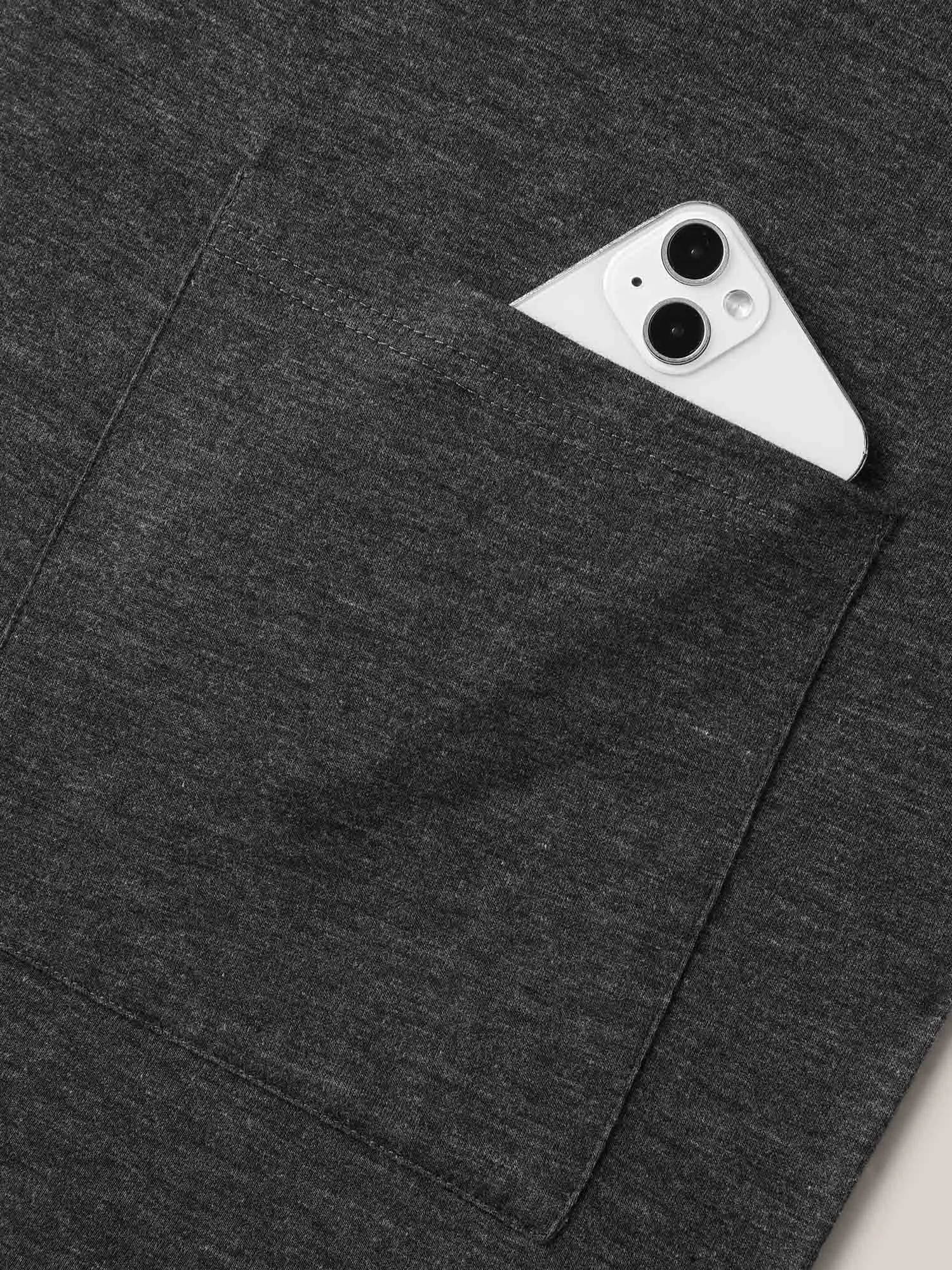 Stretchy Knit Pockets Curvy-Fit T-Shirt sold by Bloomchic product image thumbnail 5