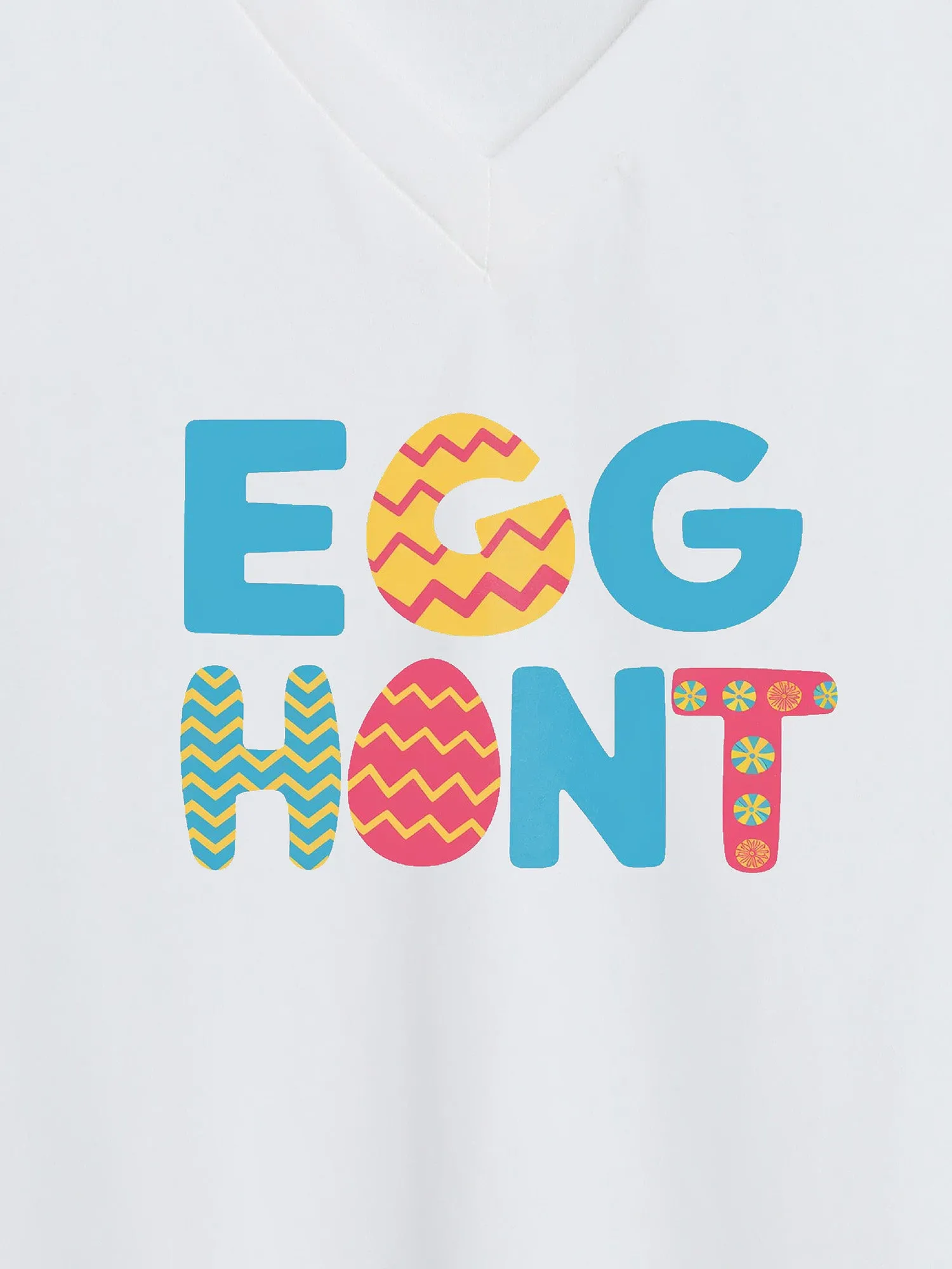 Egg Hunt Pattern Crewneck T-Shirt sold by Bloomchic product image thumbnail 2
