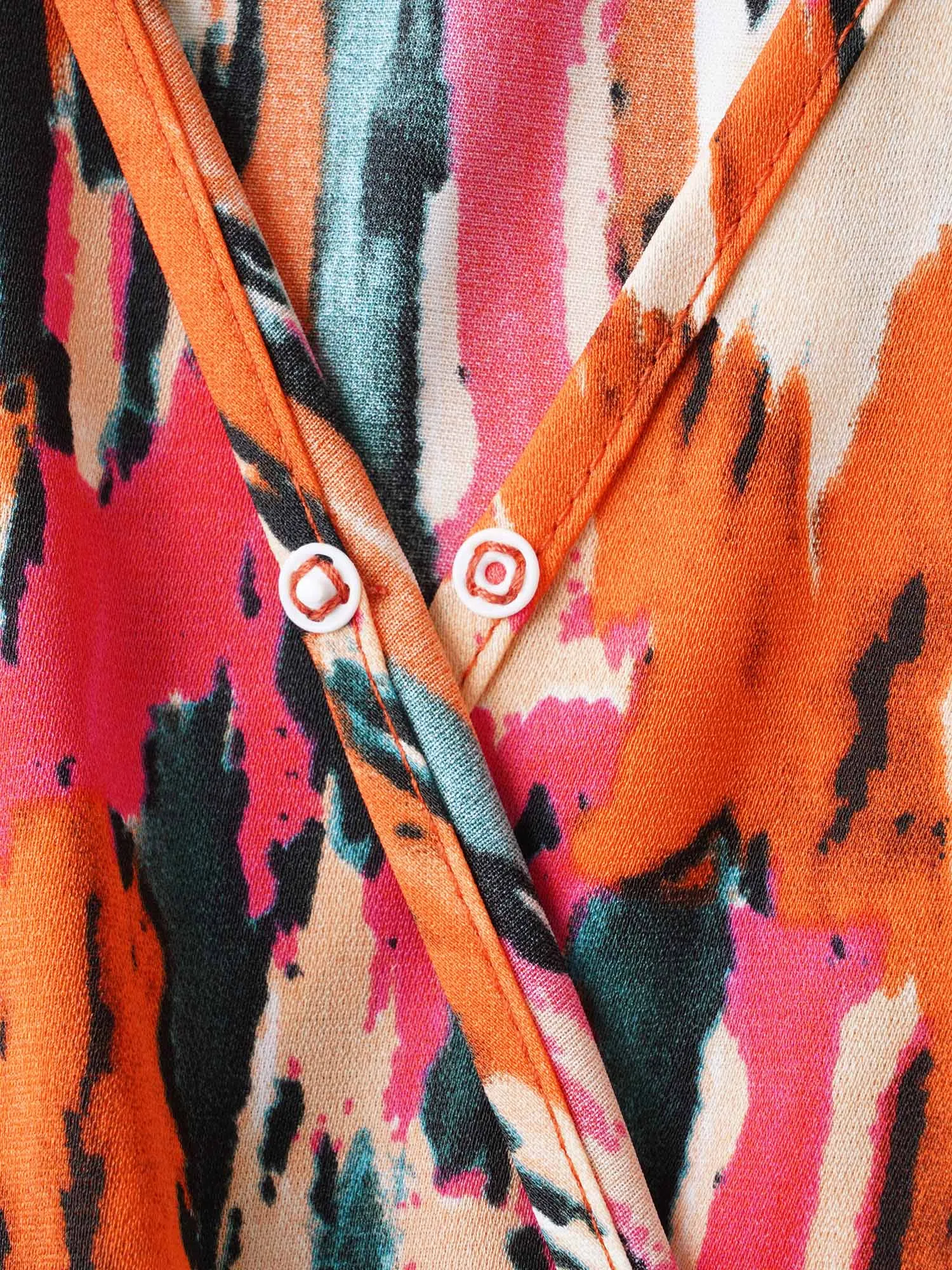 Spring Fling Shirred Waist Pockets Midi Dress sold by Bloomchic product image thumbnail 5