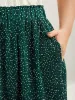 Fine Dots Print Smocked Waist Midi Skirt sold by Bloomchic