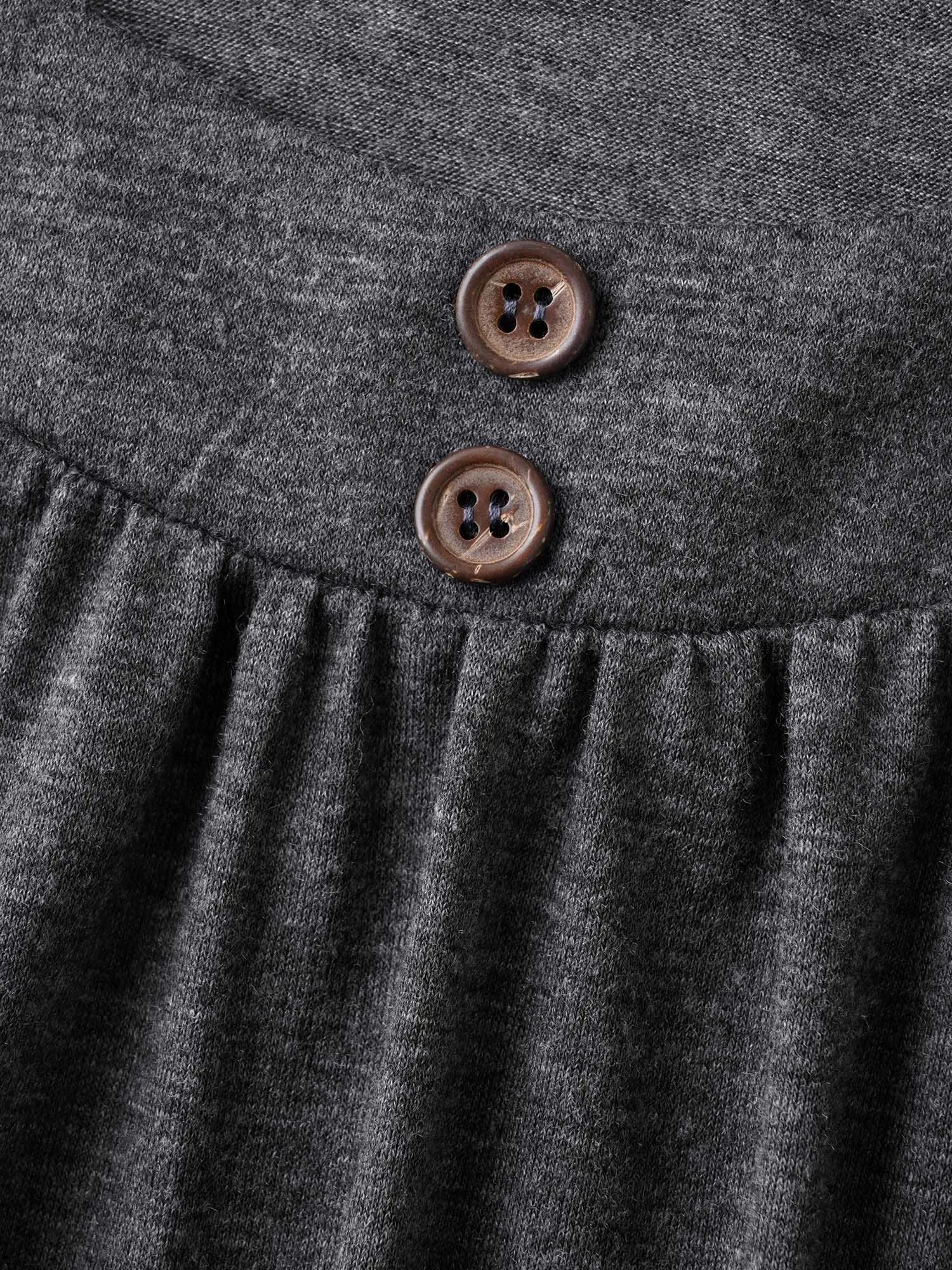 Pleated Button Detail Tank Top sold by Bloomchic product image thumbnail 5