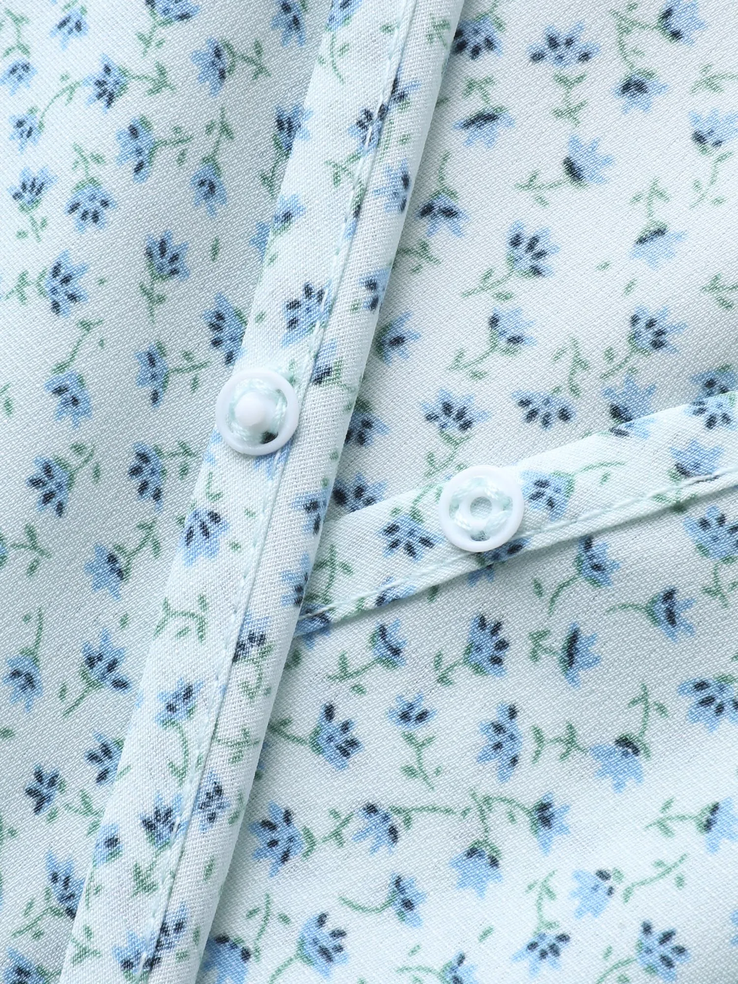 Floral Print Slit Belted Maxi Dress sold by Bloomchic product image thumbnail 5