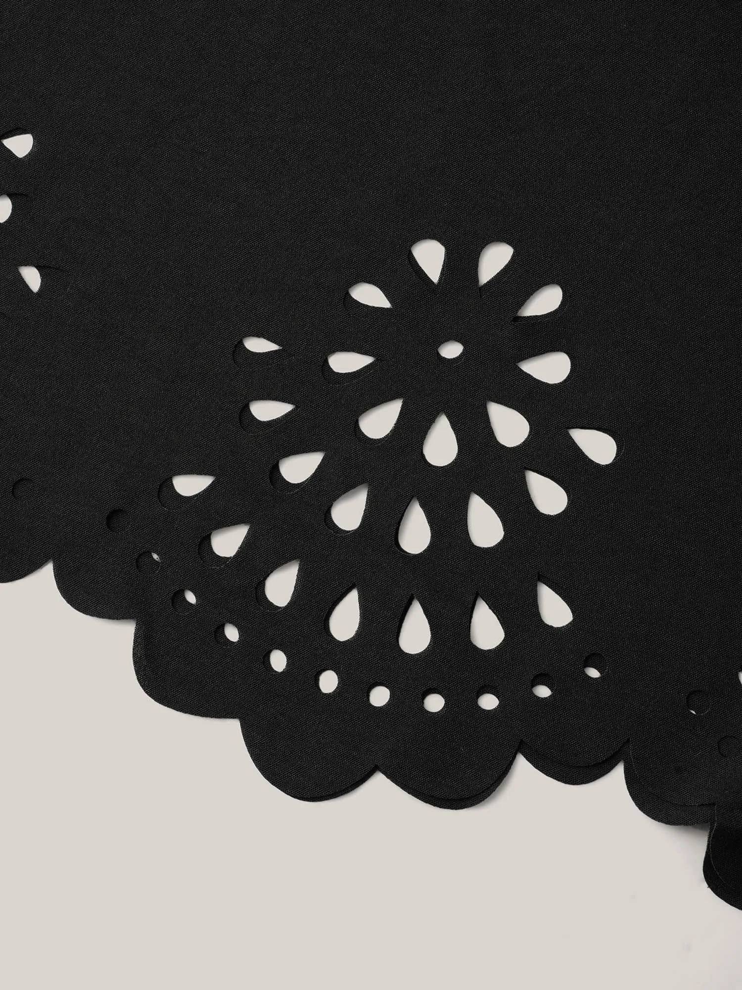 Scalloped Laser Cut Pockets Maxi Dress sold by Bloomchic product image thumbnail 5