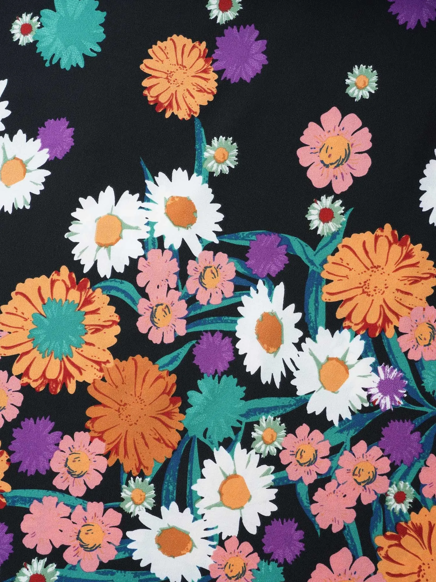 Floral Print Pleated Midi Skirt sold by Bloomchic product image thumbnail 2
