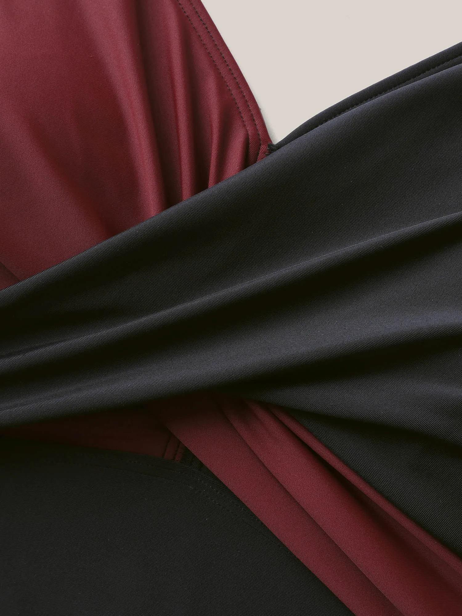 Color Block Twist Front Ruched Swim Top sold by Bloomchic product image thumbnail 5