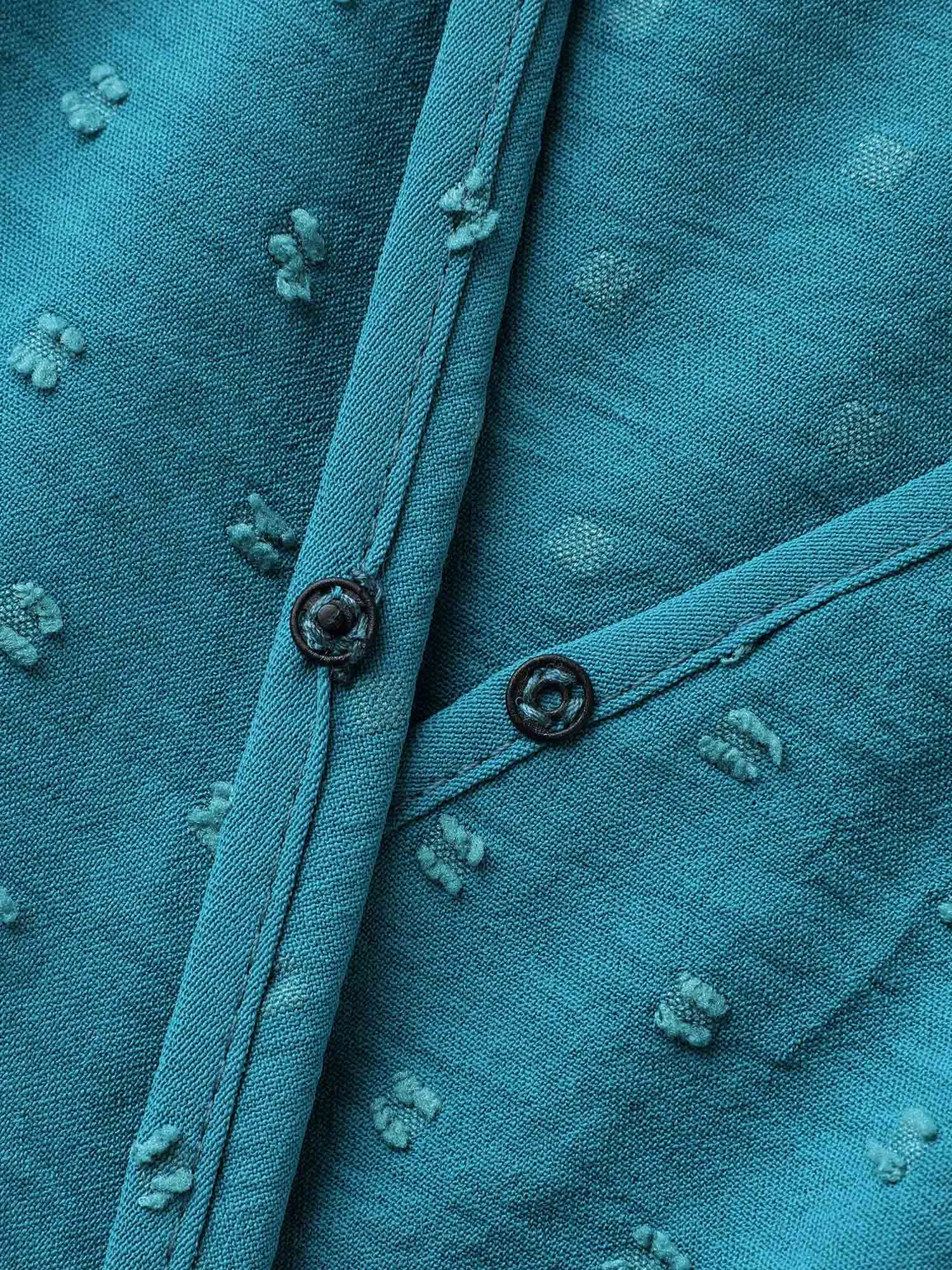 Textured Stretchy Pleated Waist Midi Dress sold by Bloomchic product image thumbnail 5