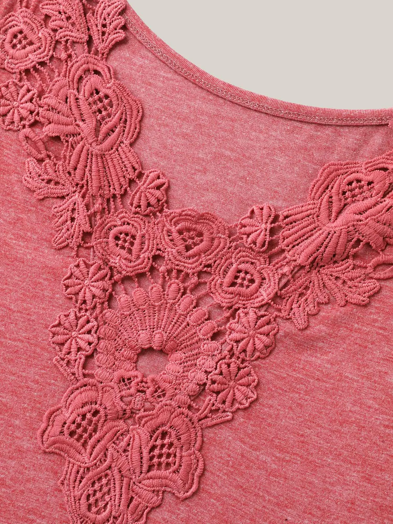 Stretchy Floral Backless Plain T-Shirt sold by Bloomchic product image thumbnail 5