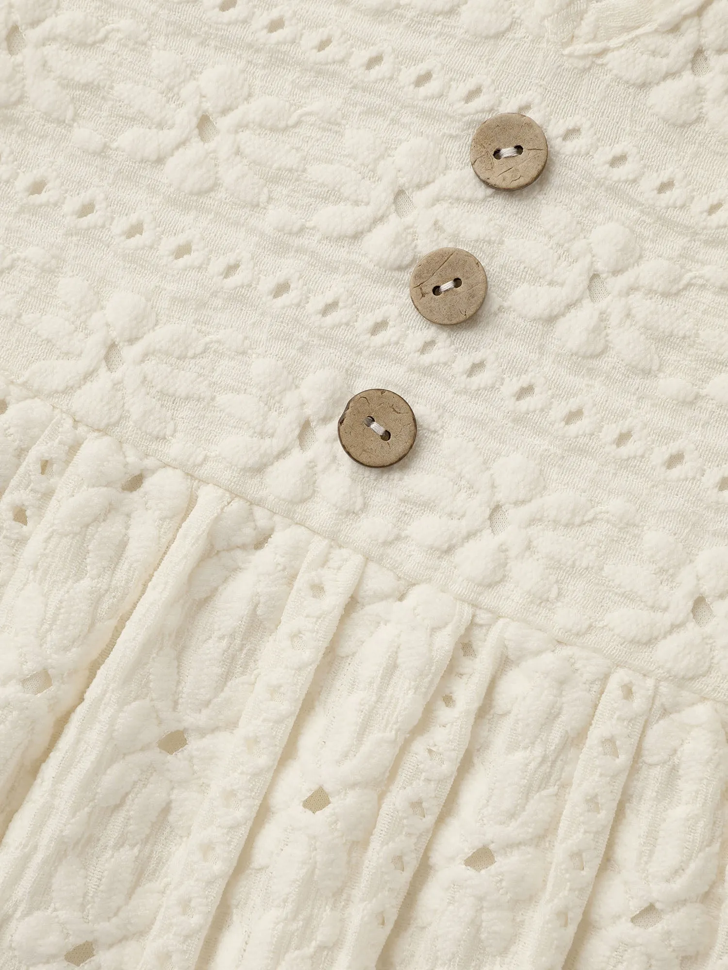 Textured Pleated Split Neck T-Shirt sold by Bloomchic product image thumbnail 5