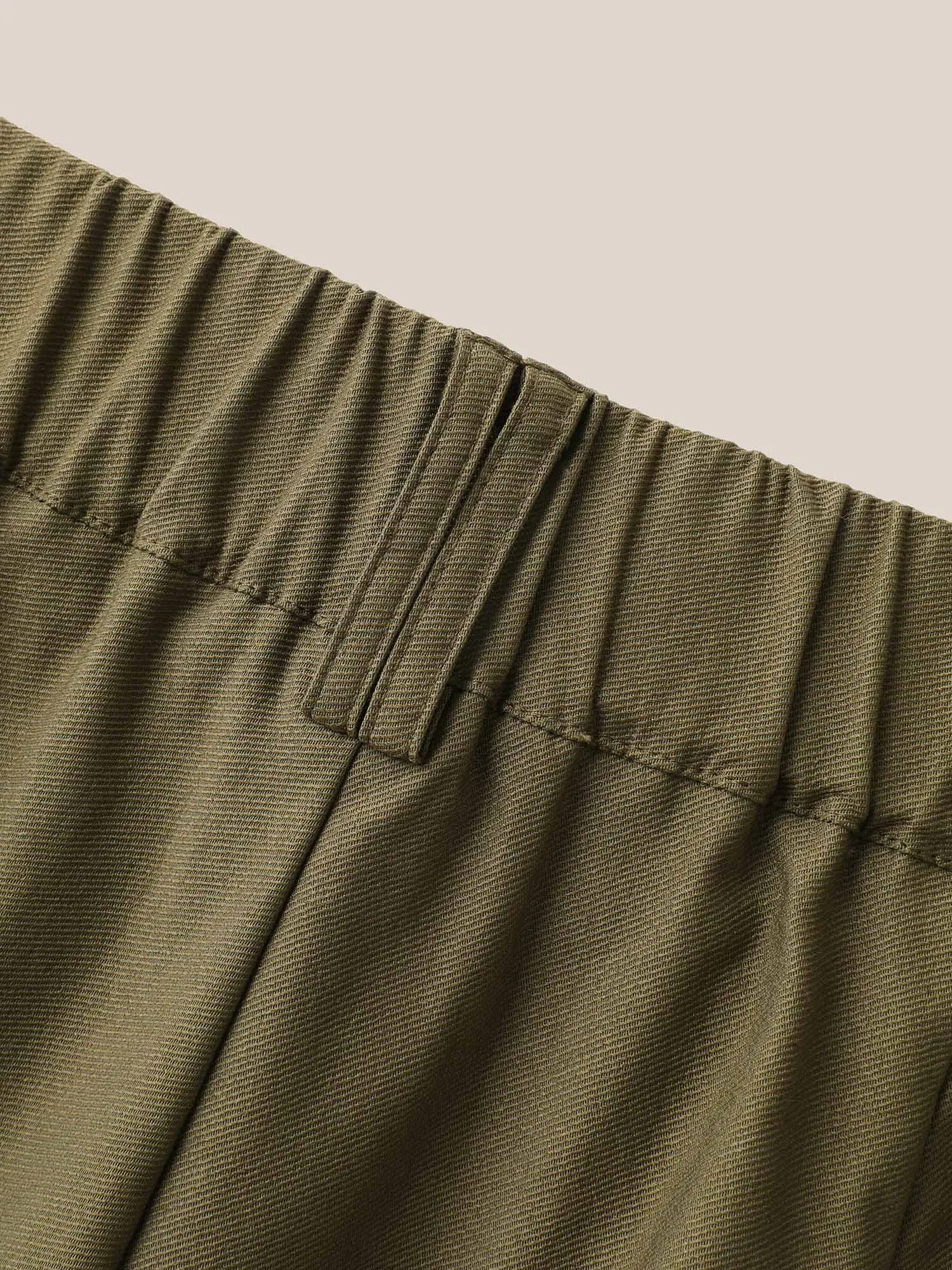 Drawstring Waist Straight-Leg Pants sold by Bloomchic product image thumbnail 5