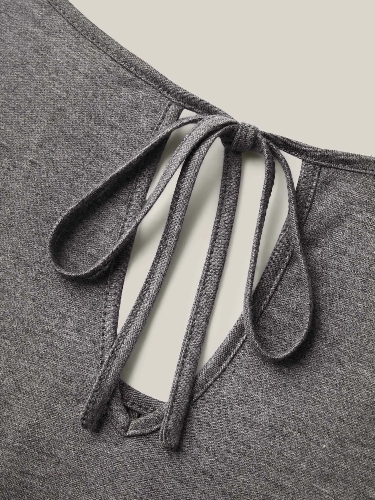 Supersoft Very Stretchy Back Tie Jumpsuit sold by Bloomchic product image thumbnail 5