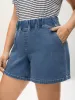 Classic Cut Pull-On Denim Shorts sold by Bloomchic