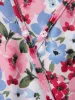 Floral Print Pockets Lined Midi Dress sold by Bloomchic