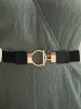 Gold-Tone Buckle Everyday Belt sold by Bloomchic