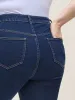 Cowboy Waist Bootcut Mid-Rise Jeans sold by Bloomchic