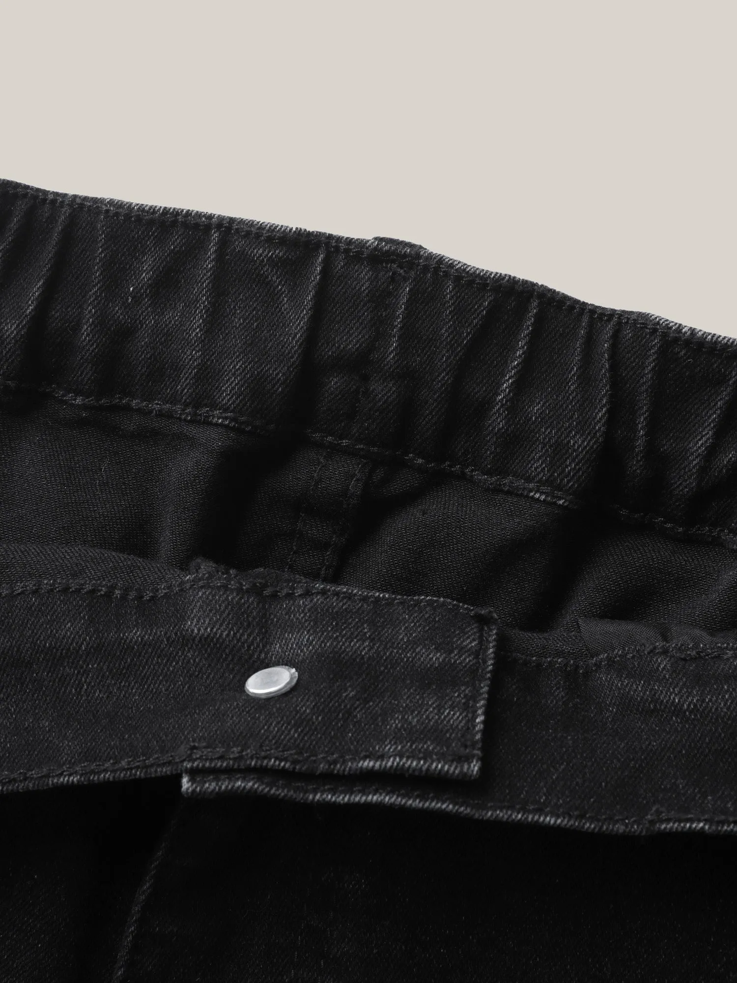 Classic Cut Pocket Denim Shorts sold by Bloomchic product image thumbnail 4