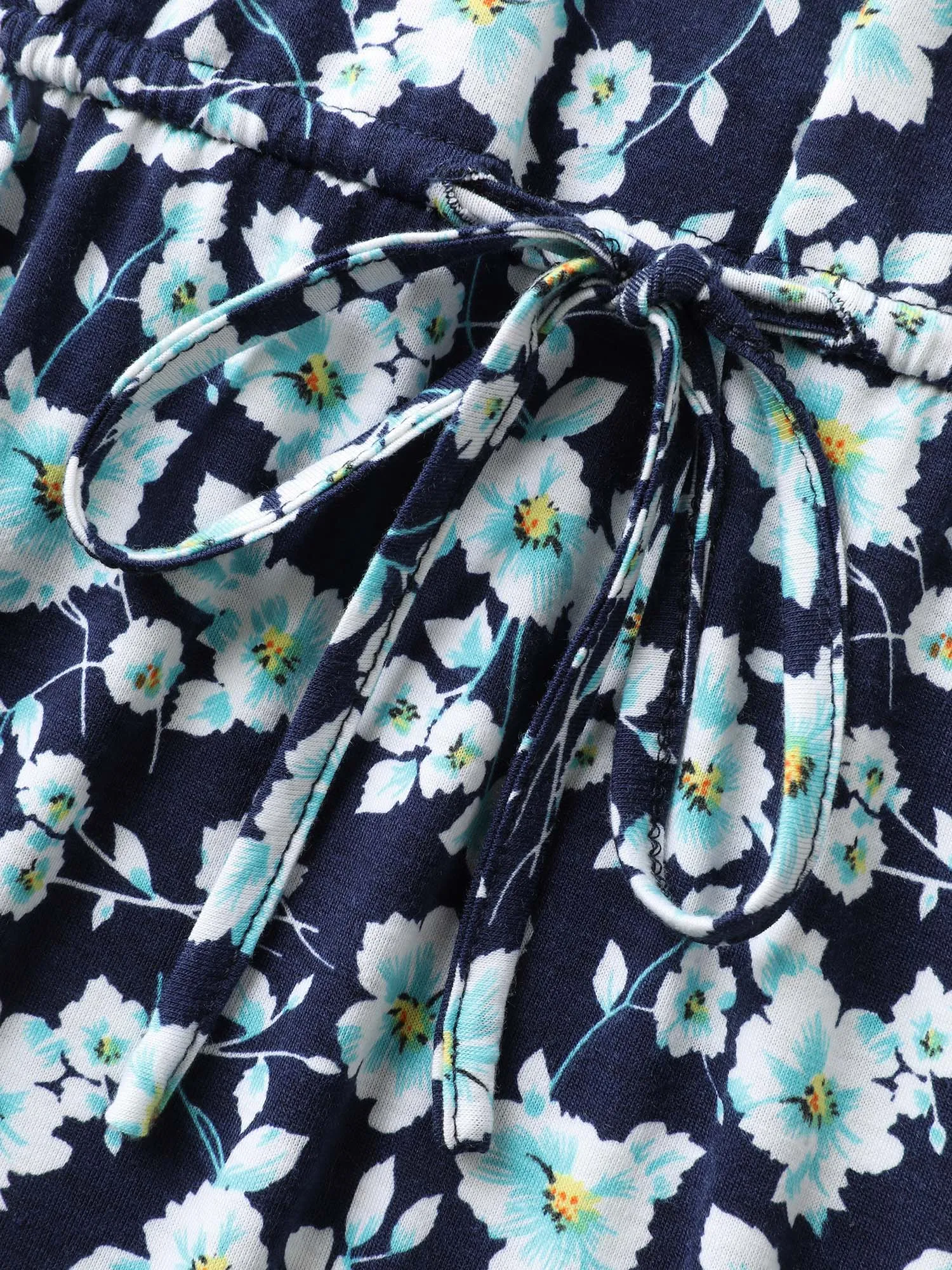 Supersoft Ditsy Floral Waist-Tie Midi Dress sold by Bloomchic product image thumbnail 5