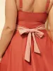 Sewn-in-Belt Bow Pockets Swim Dress sold by Bloomchic