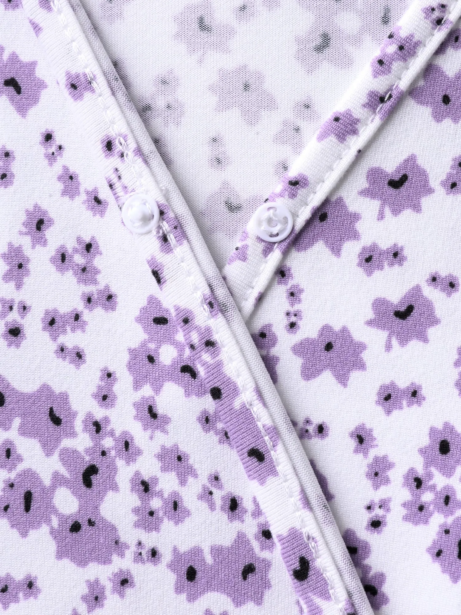 Supersoft Ditsy Floral Print Pockets Romper sold by Bloomchic product image thumbnail 5