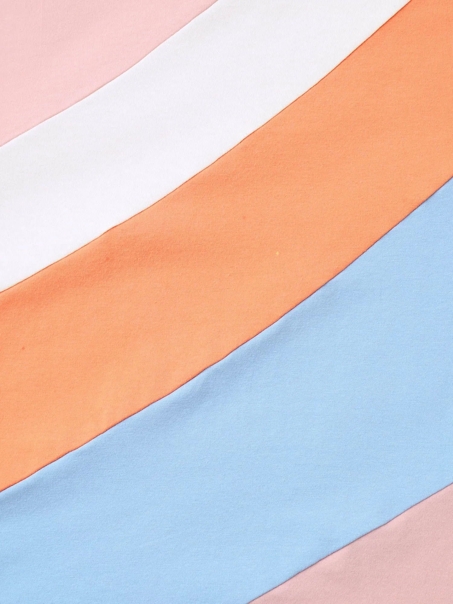 Pure Cotton Colorful Stripes T-Shirt sold by Bloomchic product image thumbnail 5