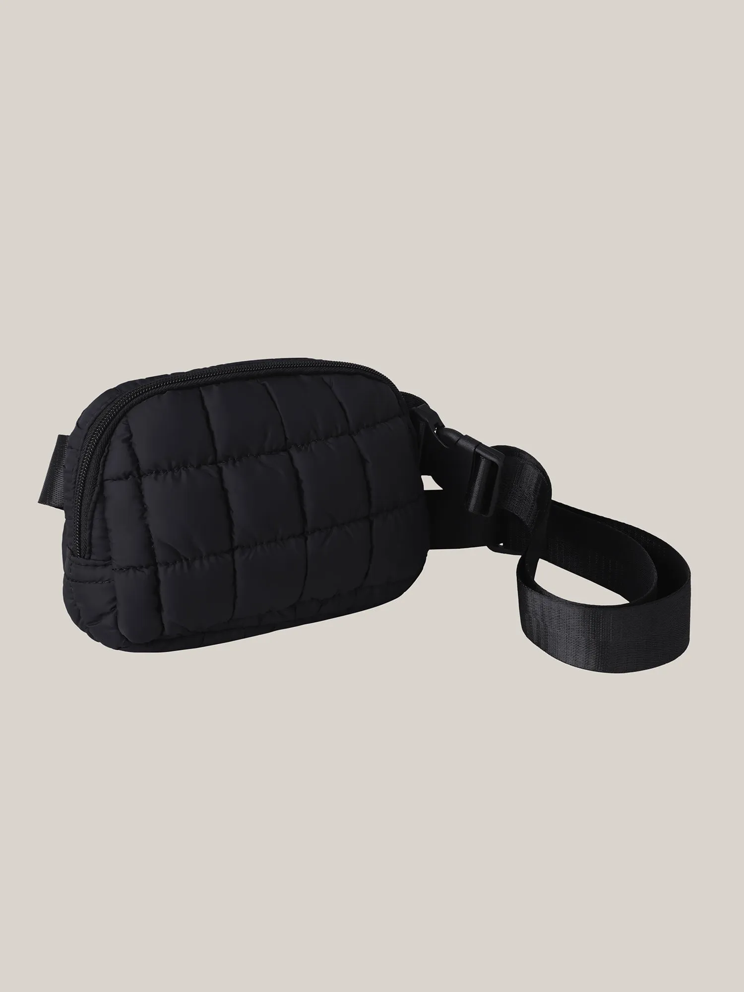 Diamond Grid Waist-Bag sold by Bloomchic