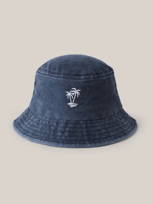 Island Refresh Vacation Denim Hat sold by Bloomchic