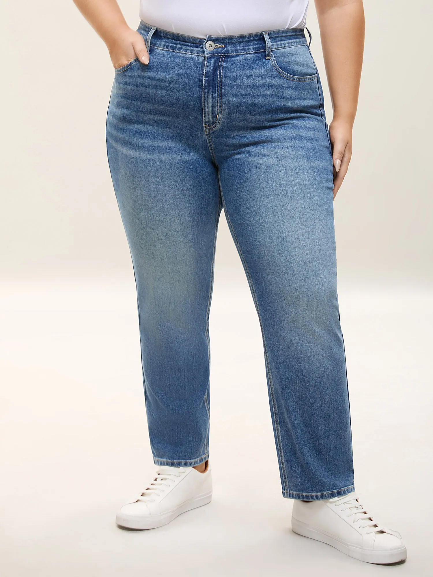 Classic Cut Boyfriend Jeans sold by Bloomchic product image thumbnail 4
