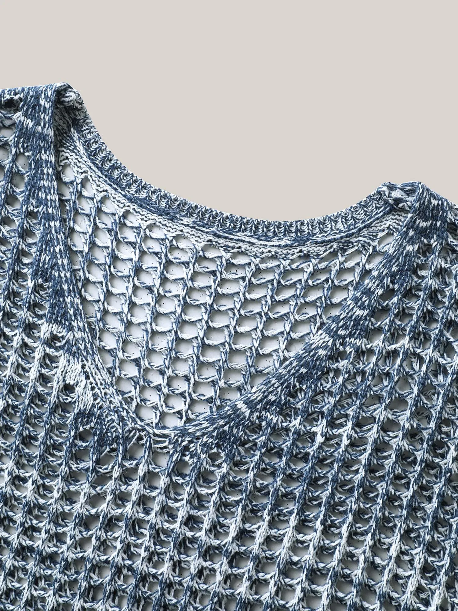 Color Contrast Cut-Out Swim Cover-Up sold by Bloomchic product image thumbnail 5