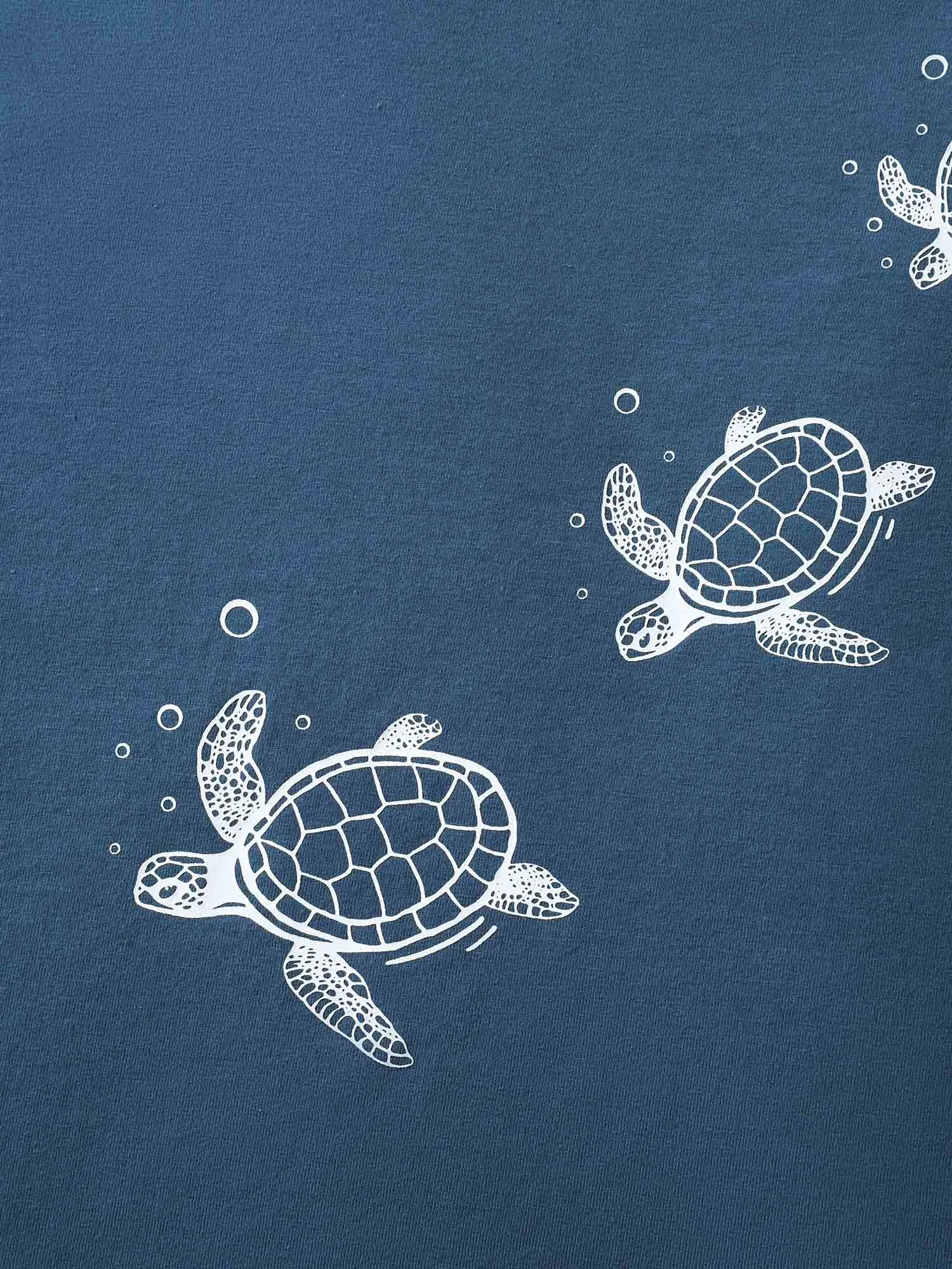 Turtle Print V-Neck Tank Top sold by Bloomchic product image thumbnail 5