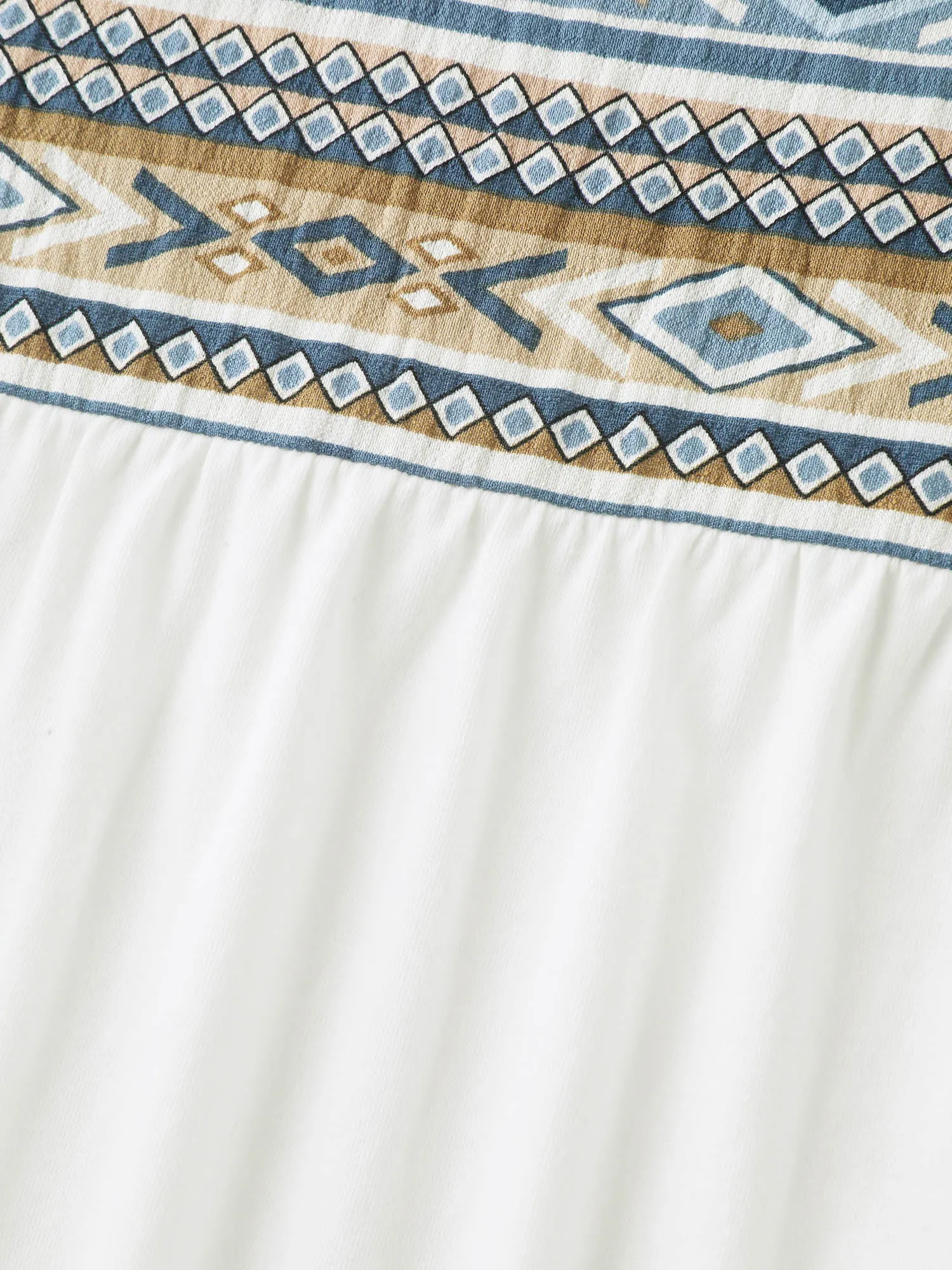 Boho Stripes Contrast Pleated Knit Top sold by Bloomchic product image thumbnail 5