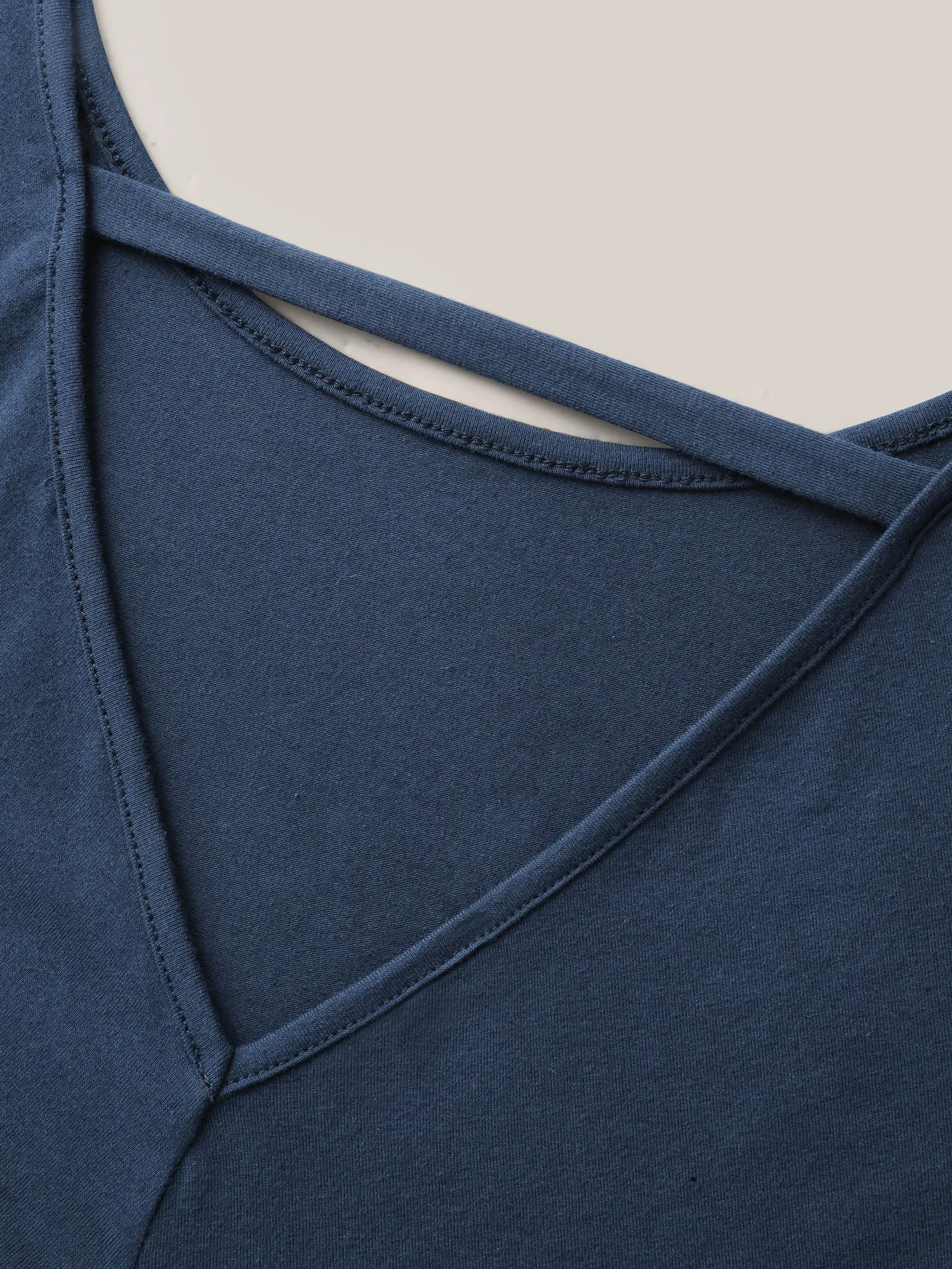 Pure Cotton Knotted Backless T-Shirt sold by Bloomchic product image thumbnail 5