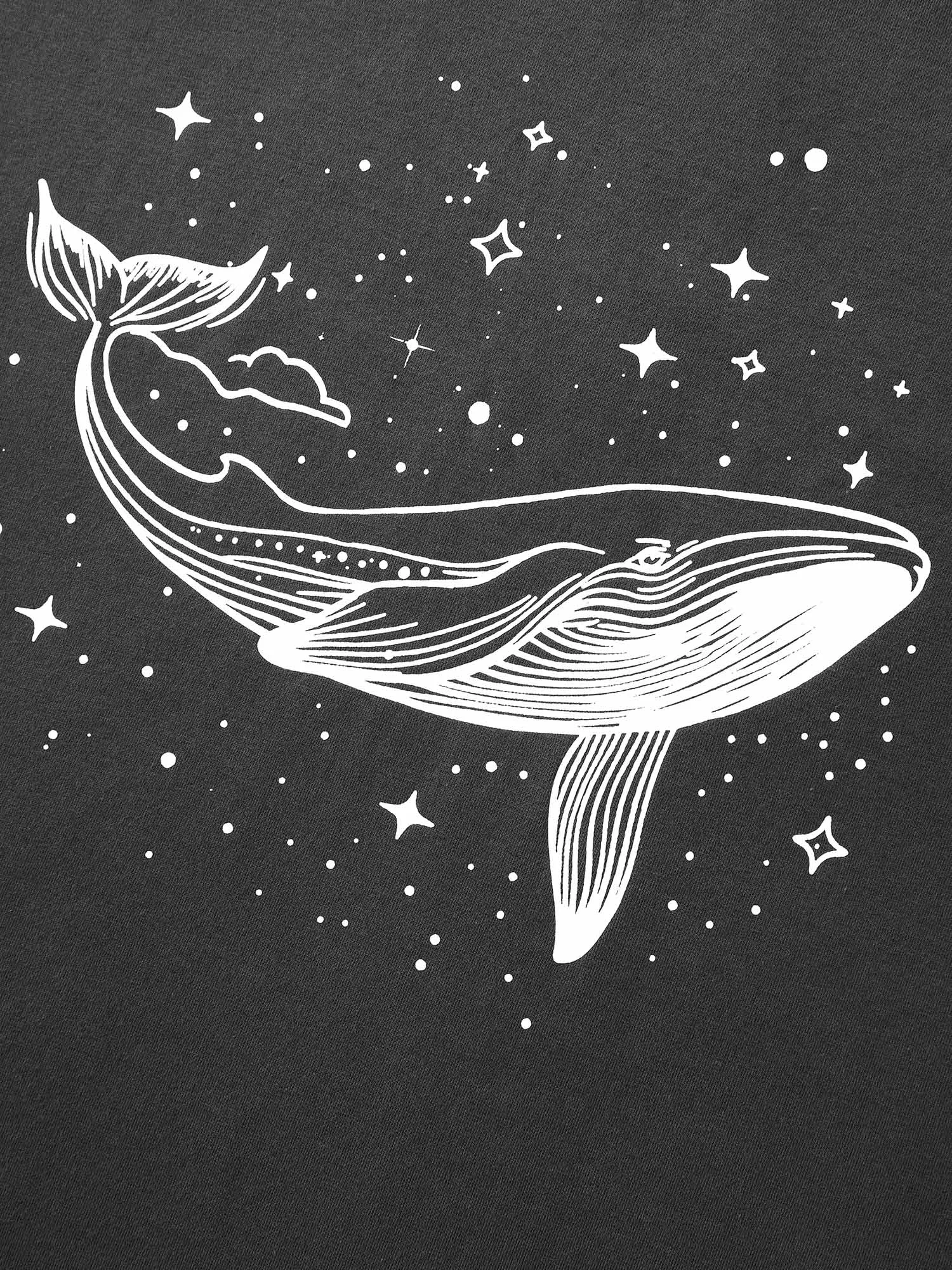 Dolphin Pattern Crewneck T-Shirt sold by Bloomchic product image thumbnail 5