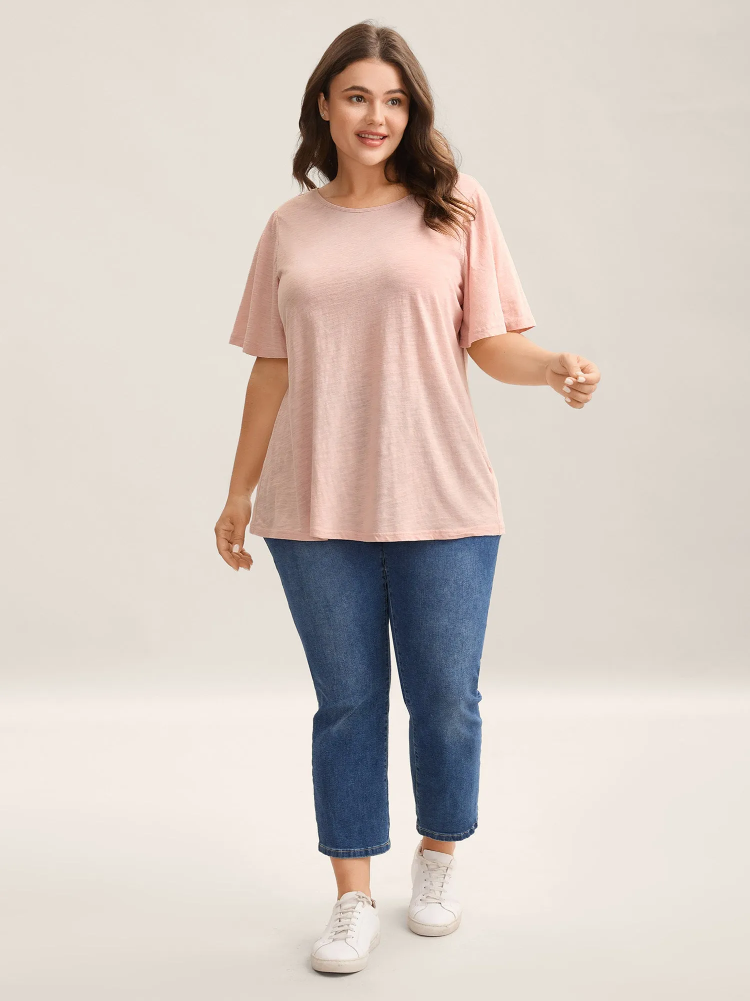 Pure Cotton Stretchy Bow Back T-Shirt sold by Bloomchic product image thumbnail 3