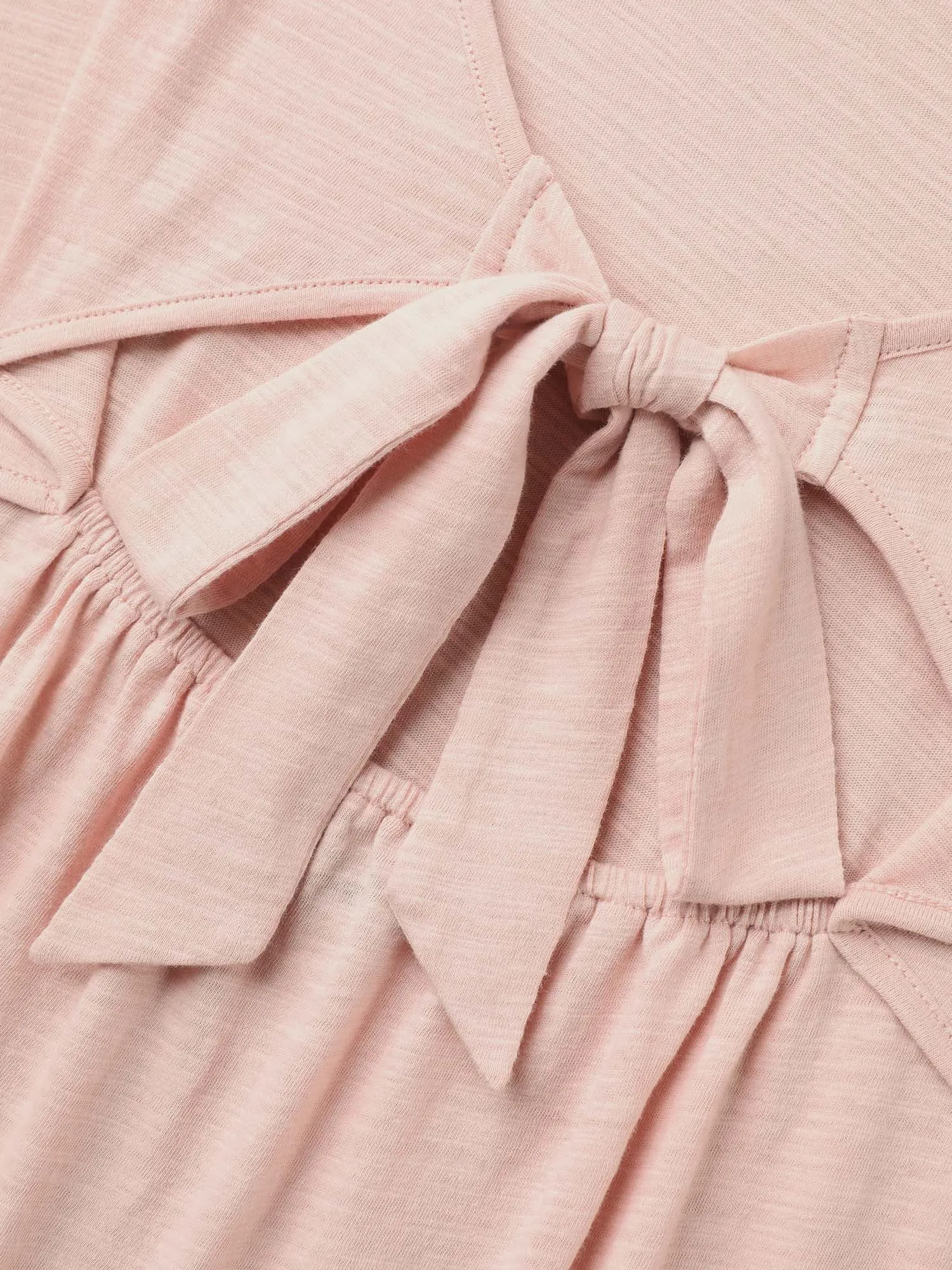 Pure Cotton Stretchy Bow Back T-Shirt sold by Bloomchic product image thumbnail 5