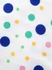 Stretchy Playful Polka Dots Ruffled T-Shirt sold by Bloomchic