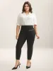 Pull-On Skinny-Fit Pockets Pants sold by Bloomchic