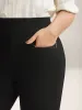 Pull-On Skinny-Fit Pockets Pants sold by Bloomchic