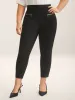 Pull-On Skinny-Fit Pockets Pants sold by Bloomchic