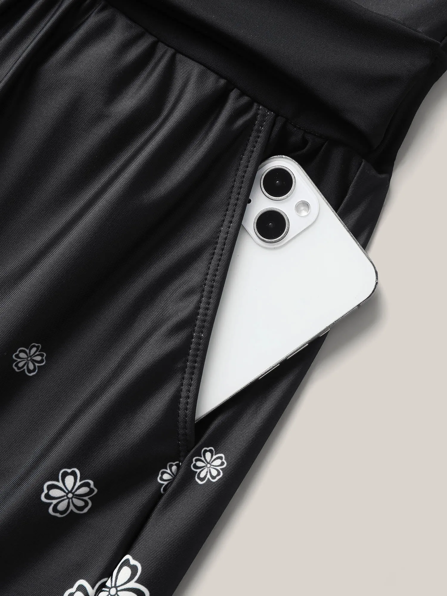 Boho Print Pockets Belted One-Piece Swimsuit sold by Bloomchic product image thumbnail 5