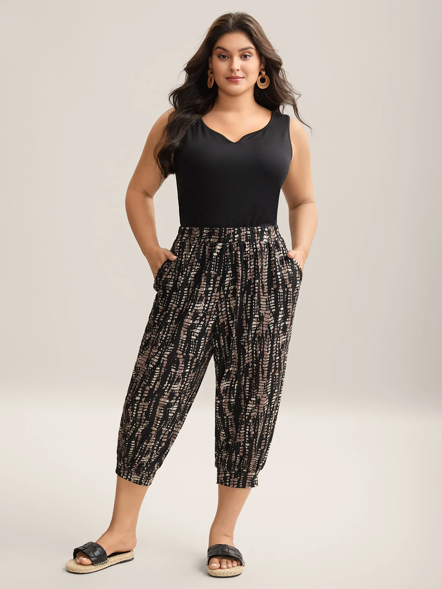 Tie-Dye Pull-On Jogger Pants sold by Bloomchic product image thumbnail 3