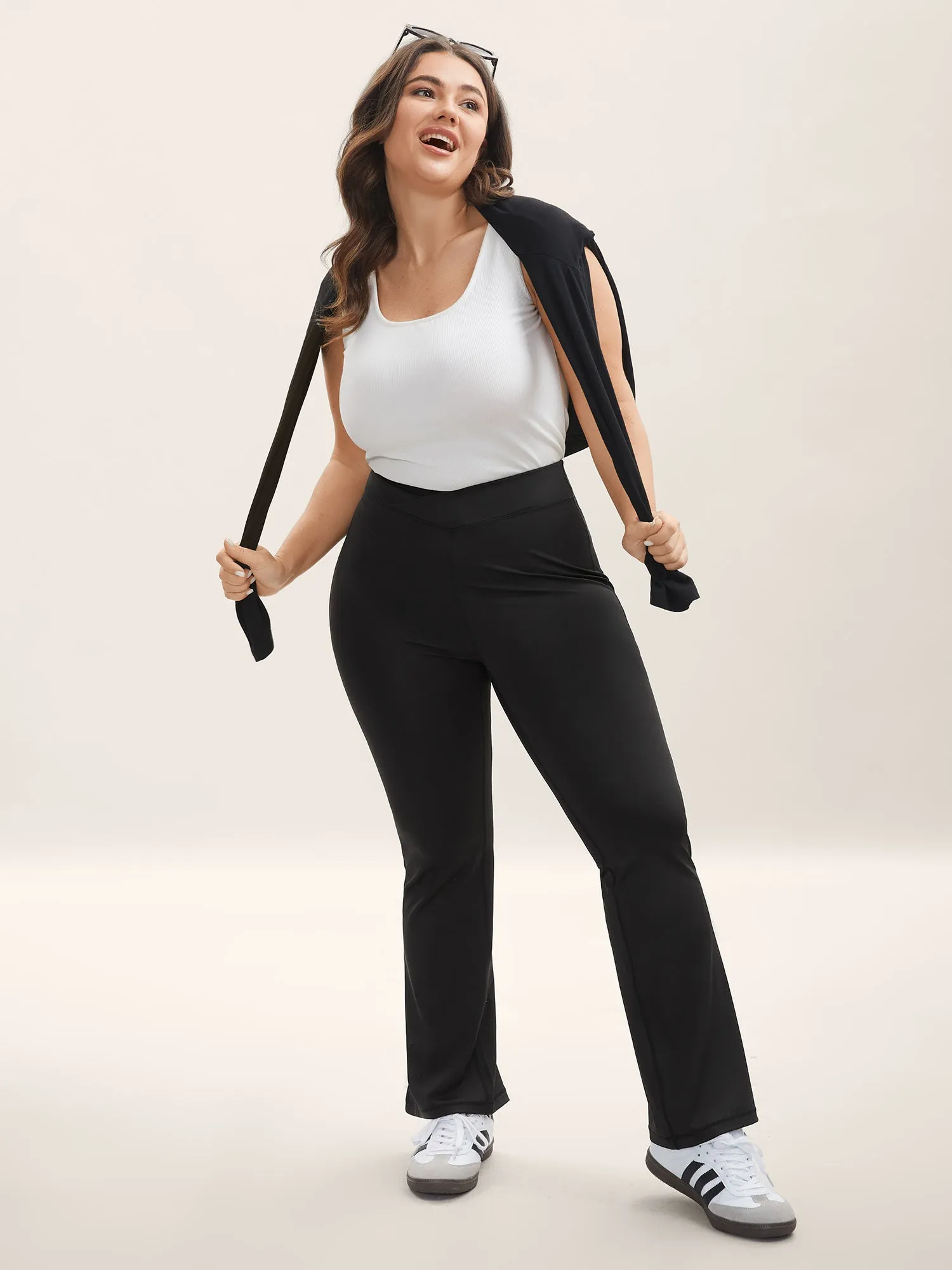 Stretchy Classic High-Rise Leggings sold by Bloomchic