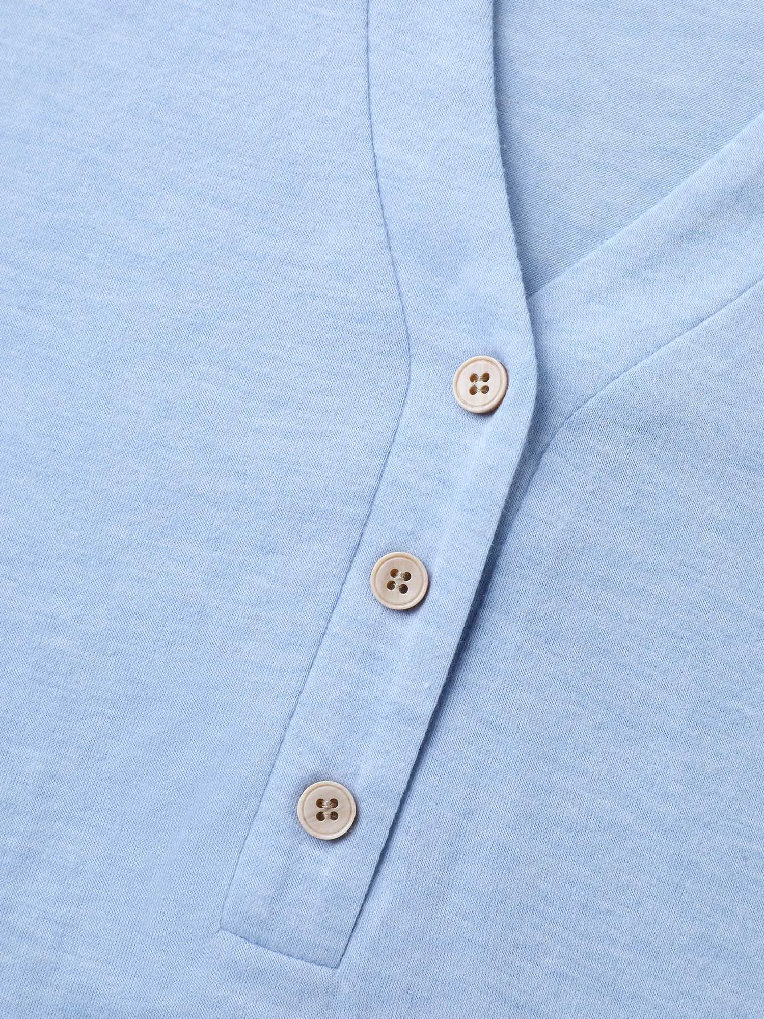 Layered Lotus Leaf Sleeve Plain T-Shirt sold by Bloomchic product image thumbnail 5