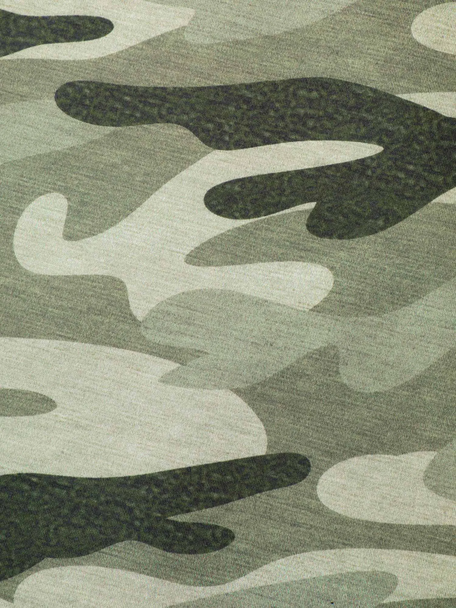Camouflage Print Round Neck Tank Top sold by Bloomchic product image thumbnail 5