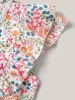 Sweet Floral Print Lace Neck Midi Dress sold by Bloomchic