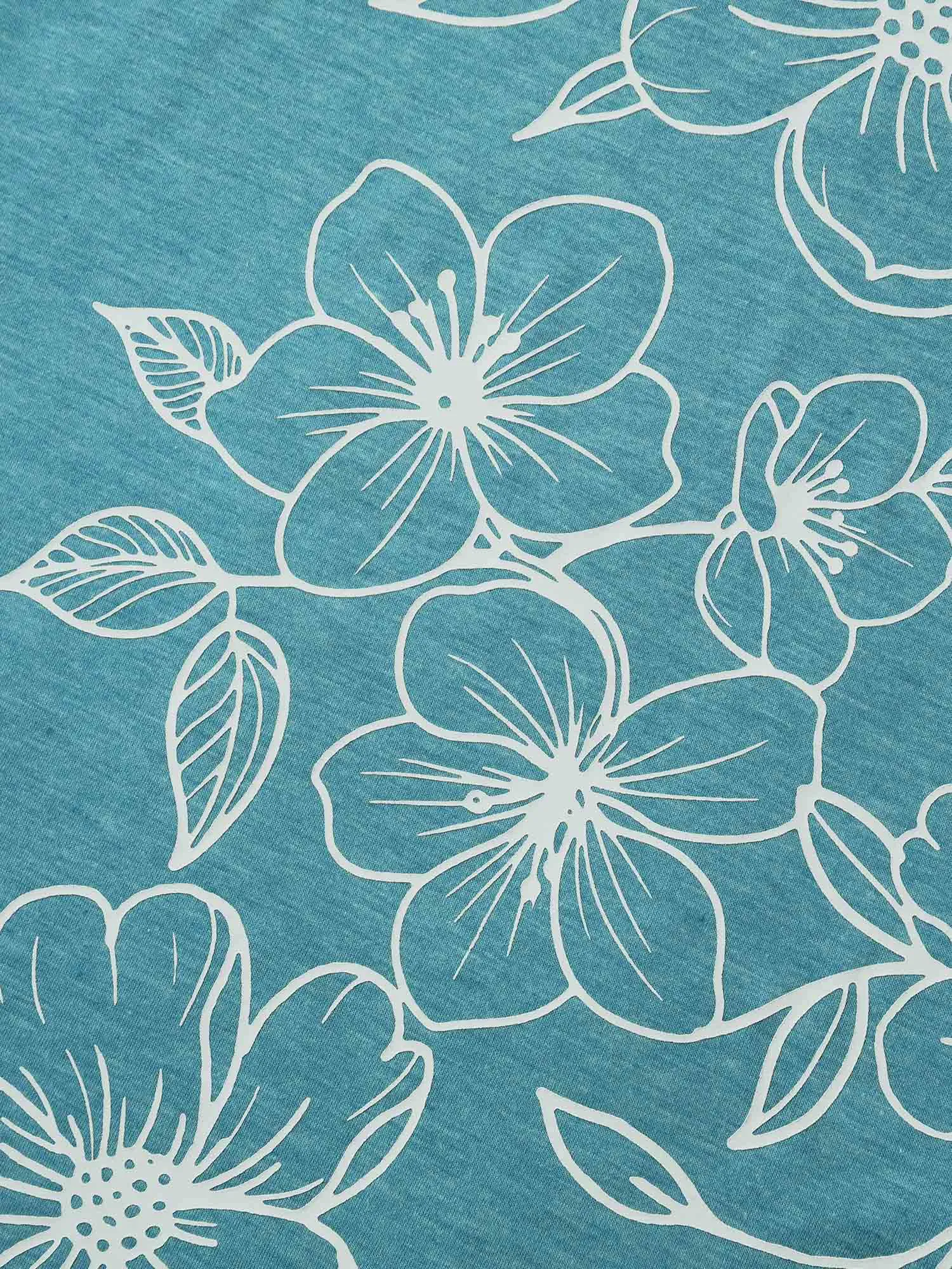 Supersoft Heather Split Neck T-Shirt sold by Bloomchic product image thumbnail 5