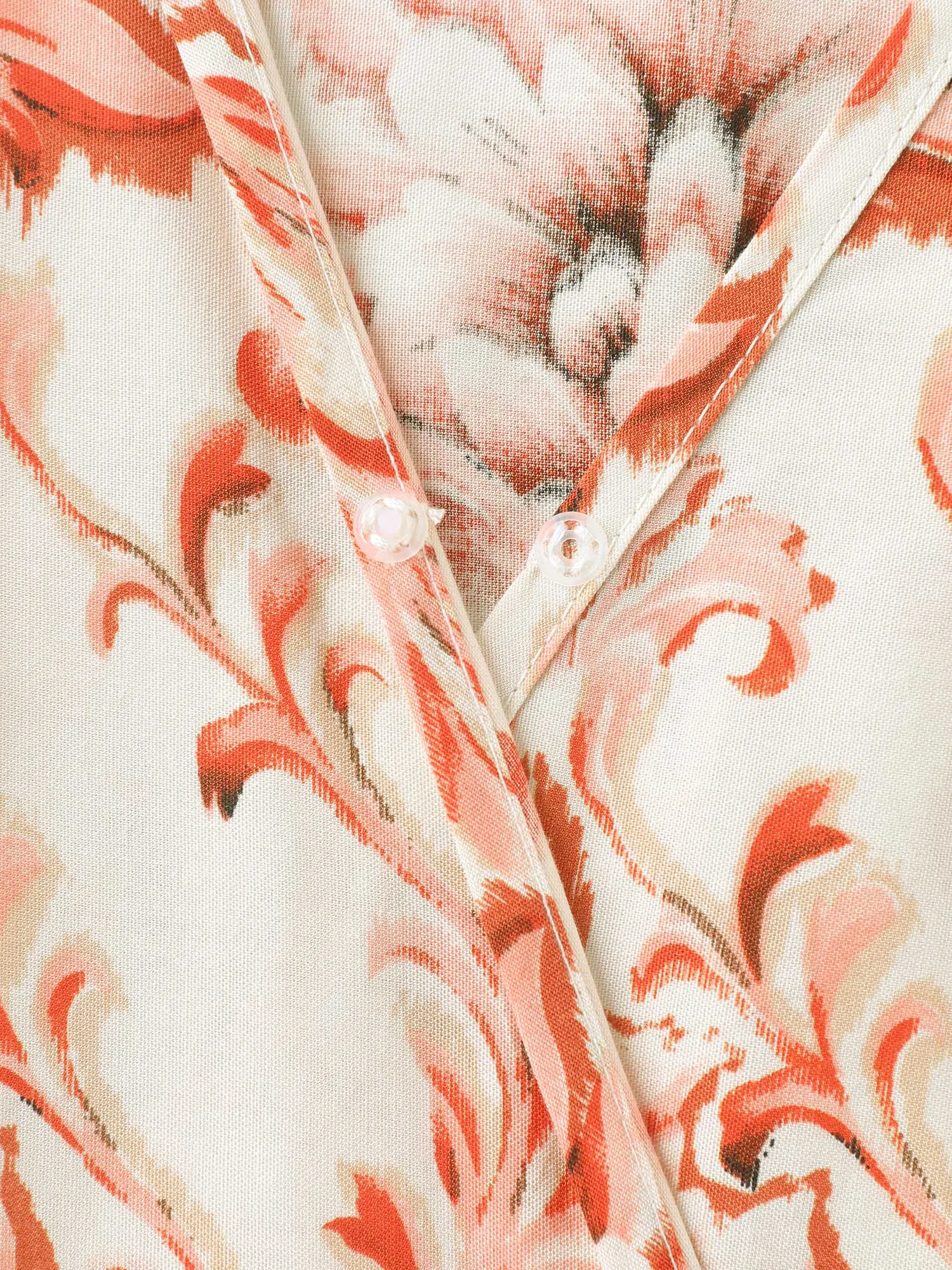 Boho Floral Print Pockets Midi Dress sold by Bloomchic product image thumbnail 5