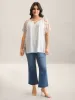 Floral Print Panel Sheer Keyhole Blouse sold by Bloomchic