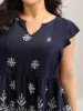 Floral Boho Print Ruffled Plain Blouse sold by Bloomchic