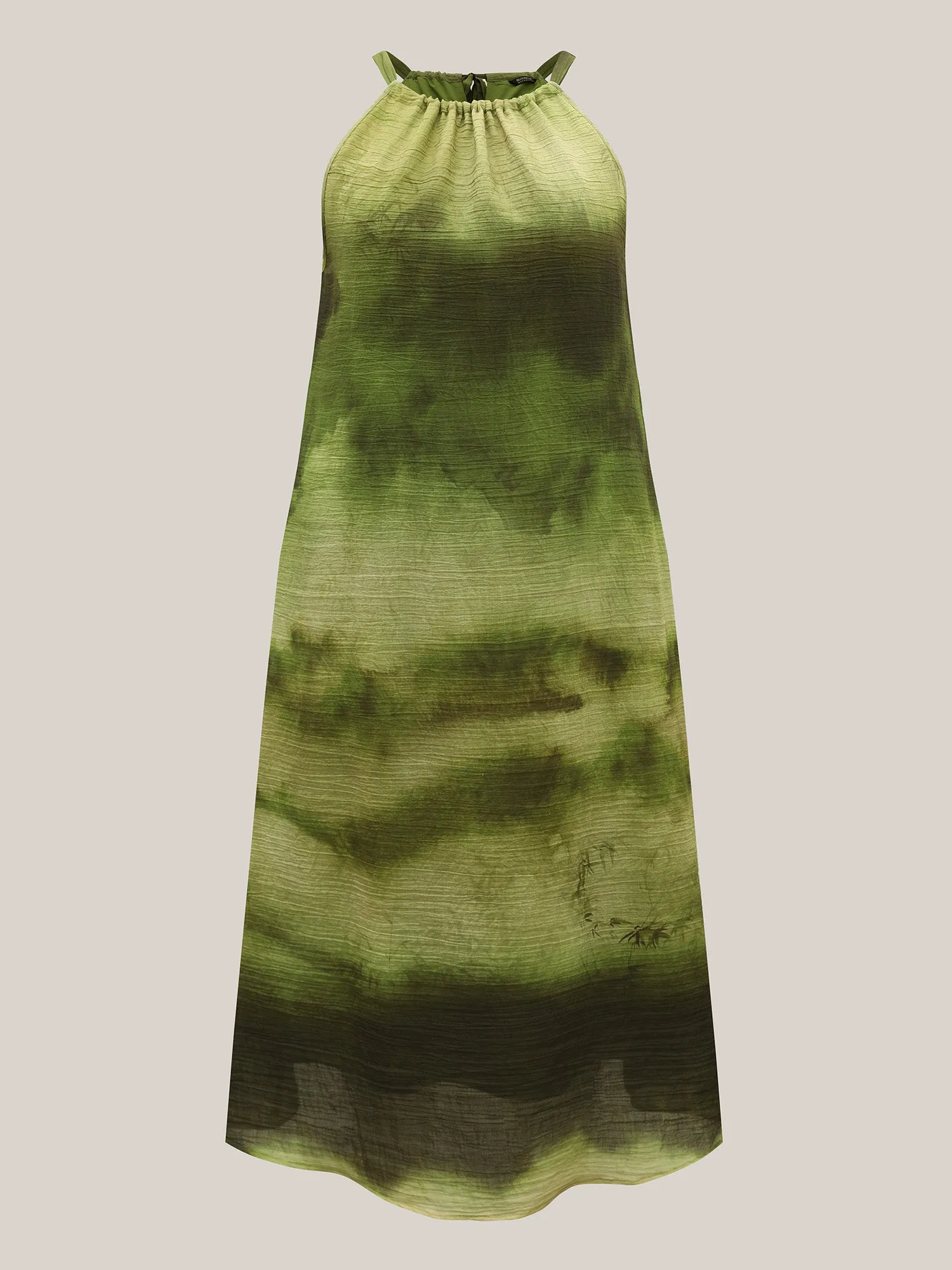 Tie-Dye Pattern Pockets Midi Dress sold by Bloomchic product image thumbnail 5